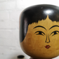 Large Vintage Japanese Yajiro Style Kokeshi Doll By Takeda Norio