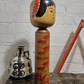 Large Vintage Japanese Yajiro Style Kokeshi Doll By Takeda Norio