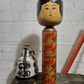 Large Vintage Japanese Yajiro Style Kokeshi Doll By Takeda Norio
