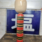 Vintage Large Traditional Japanese Tougatta Style Kokeshi Doll