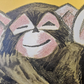 Vintage 1970s Tierpark Berlin Original Zoo Poster Advertising Of Baby Chimpanzees