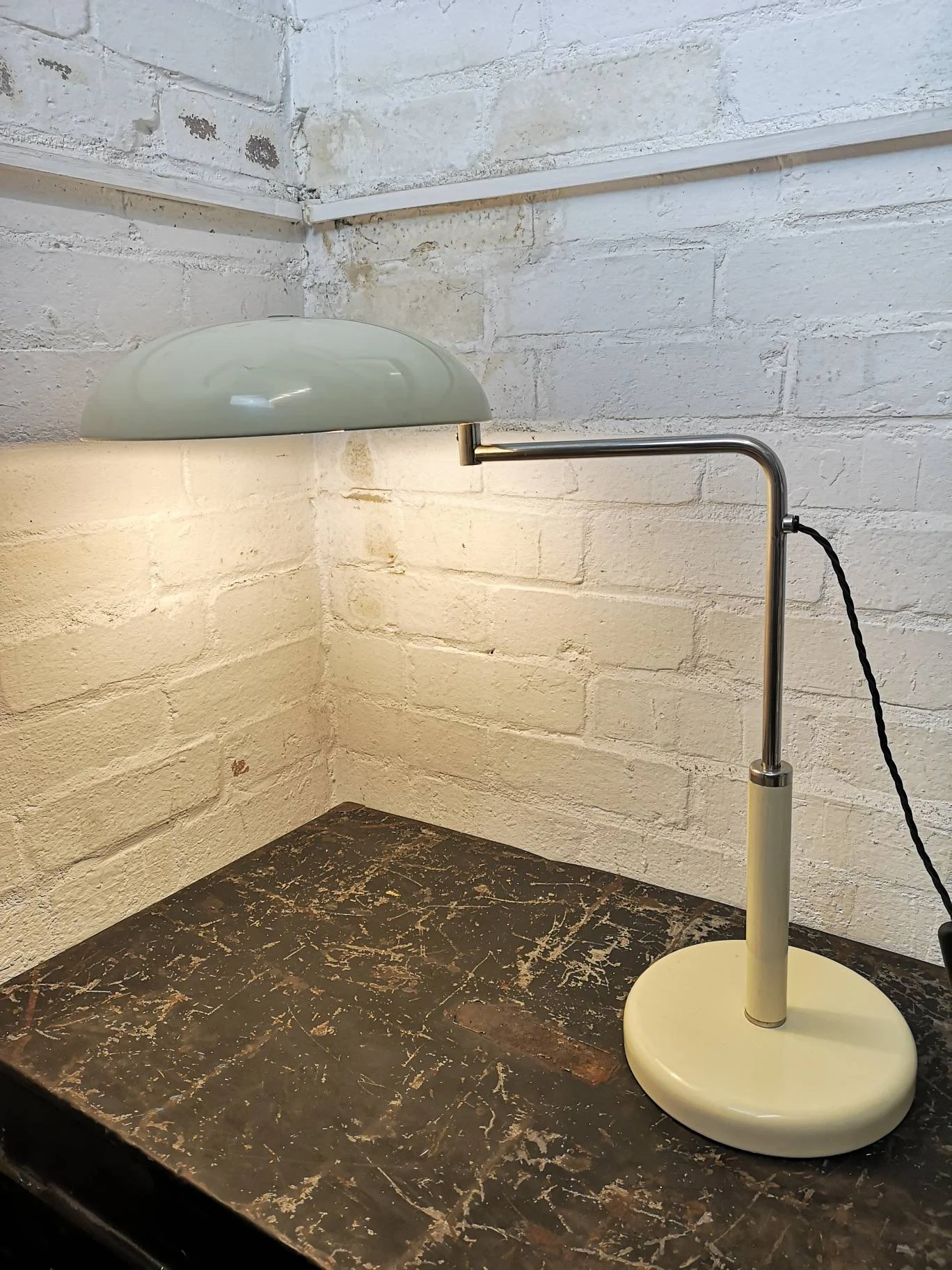 Quick 1500 Adjustable Table Lamp By Alfred Müller For Belmag Switzerland