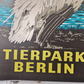 Vintage 1970s Tierpark Berlin Original Zoo Poster Advertising Of A Pelican