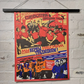 Vintage USSR Communist Propaganda Poster Celebrating Labour Holiday