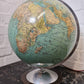 Vintage 1960s Columbus Duo Glass Globe Lamp