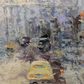 Framed Oil Painting On Canvas St Pauls London Signed T Hendricks Circa 1960s