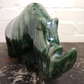 Exclusive Otto Keramik Ceramic Rhino West German Pottery Fat Lava