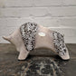 Otto Keramik Ceramic Bull West German Pottery Fat Lava
