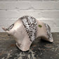 Otto Keramik Ceramic Bull West German Pottery Fat Lava