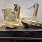 1960s Brass Pendant Lights By Sölken Germany