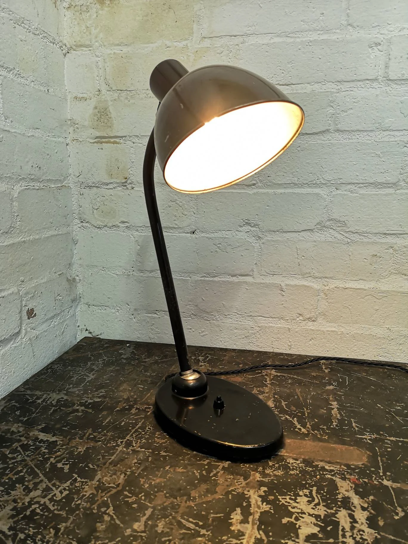 1930s BUR Bunte & Remmler Lighting Company Table Lamp Model 2783