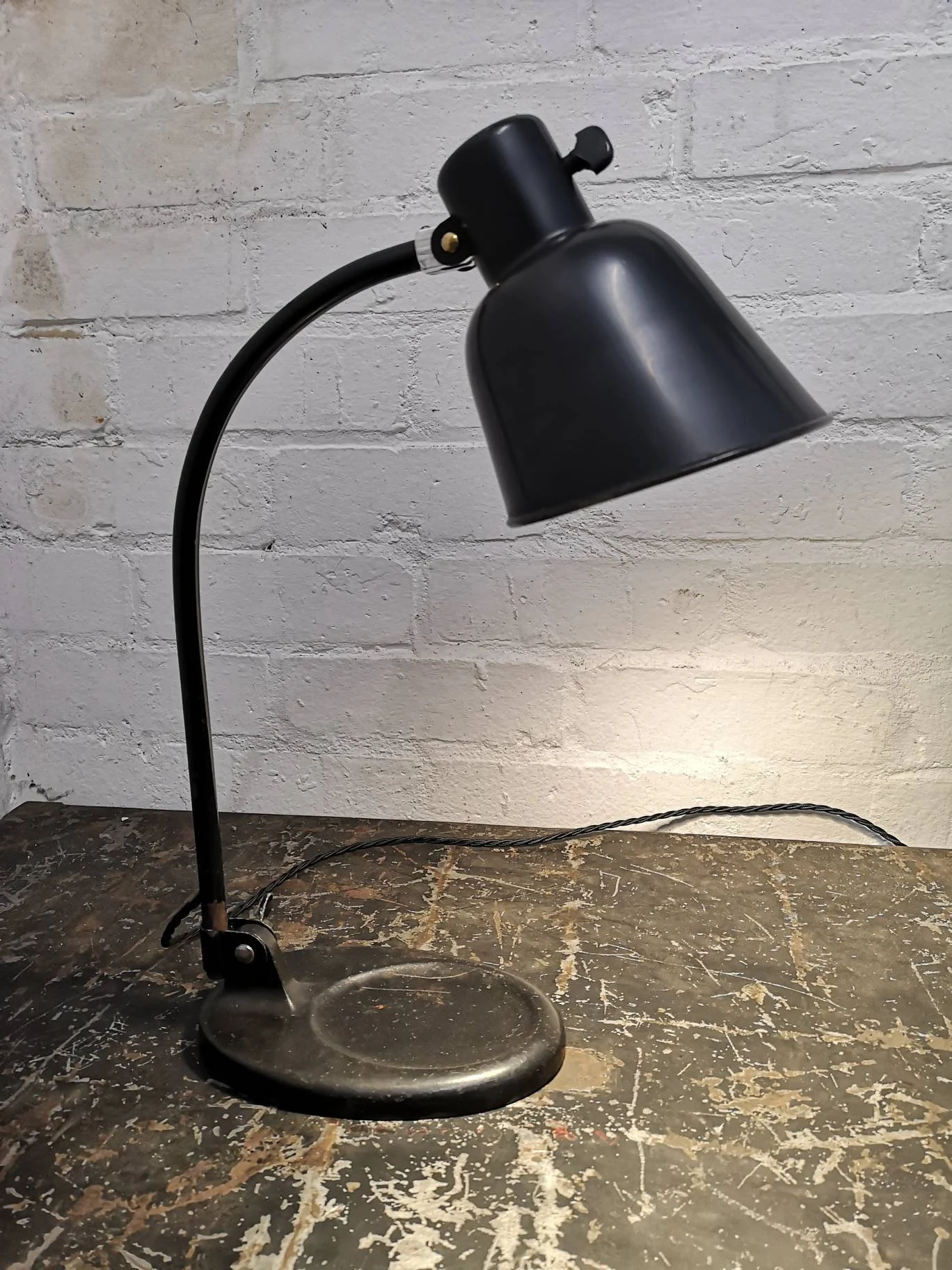 1930s Table Lamp By Christian Dell For BUR Bunte & Remmler Lighting Company Model MATADOR 2768