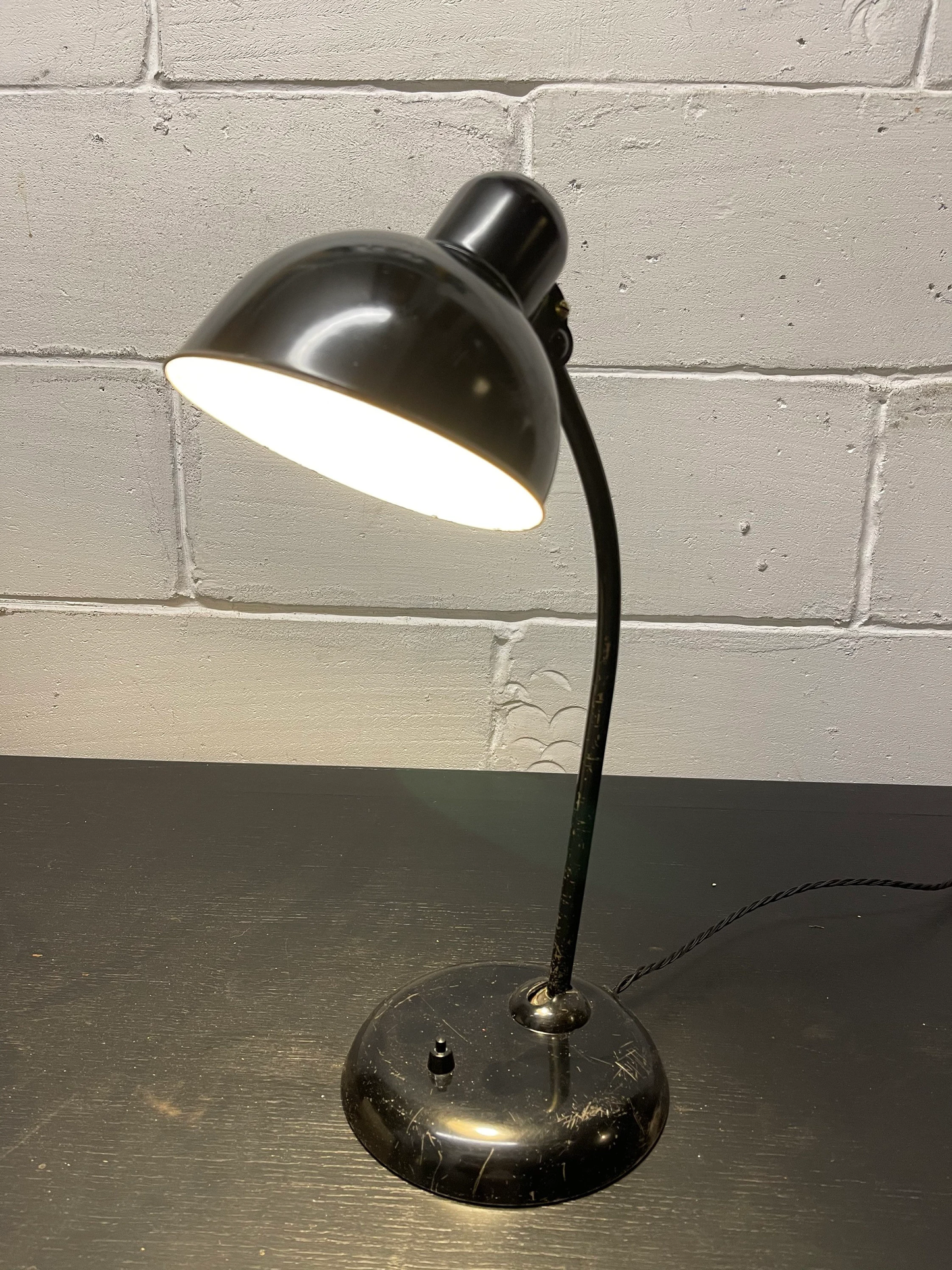 1930s Table Lamp Kaiser Idell Model 6556 By Christian Dell