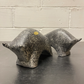 Otto Keramik Ceramic Bull West German Pottery Fat Lava