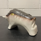 Otto Keramik Ceramic Bull West German Pottery Fat Lava