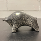 Otto Keramik Ceramic Bull West German Pottery Fat Lava
