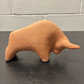 Otto Keramik Ceramic Bull West German Pottery Fat Lava