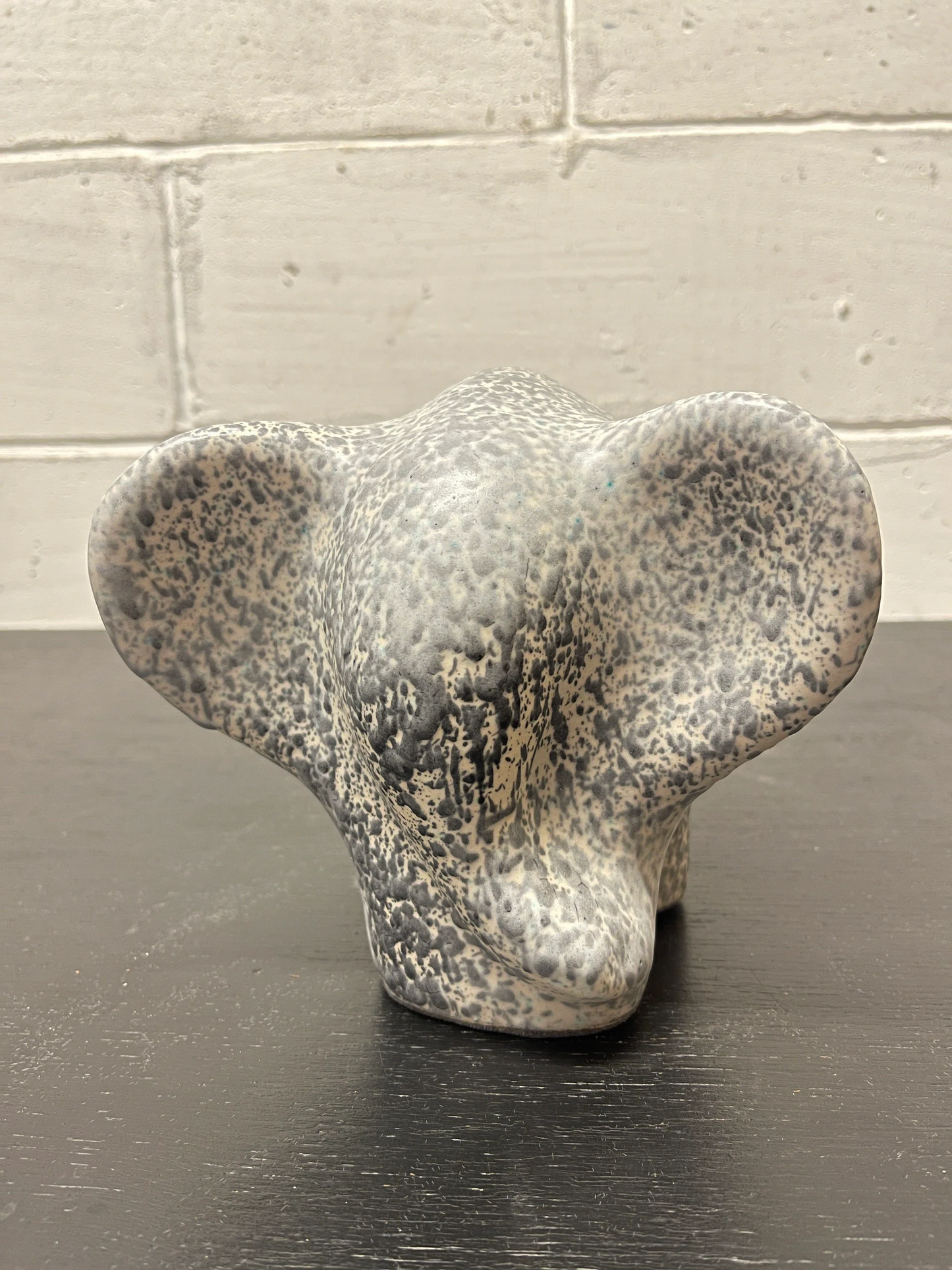 Otto Keramik Ceramic Elephant West German Pottery Fat Lava