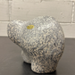Otto Keramik Ceramic Elephant West German Pottery Fat Lava