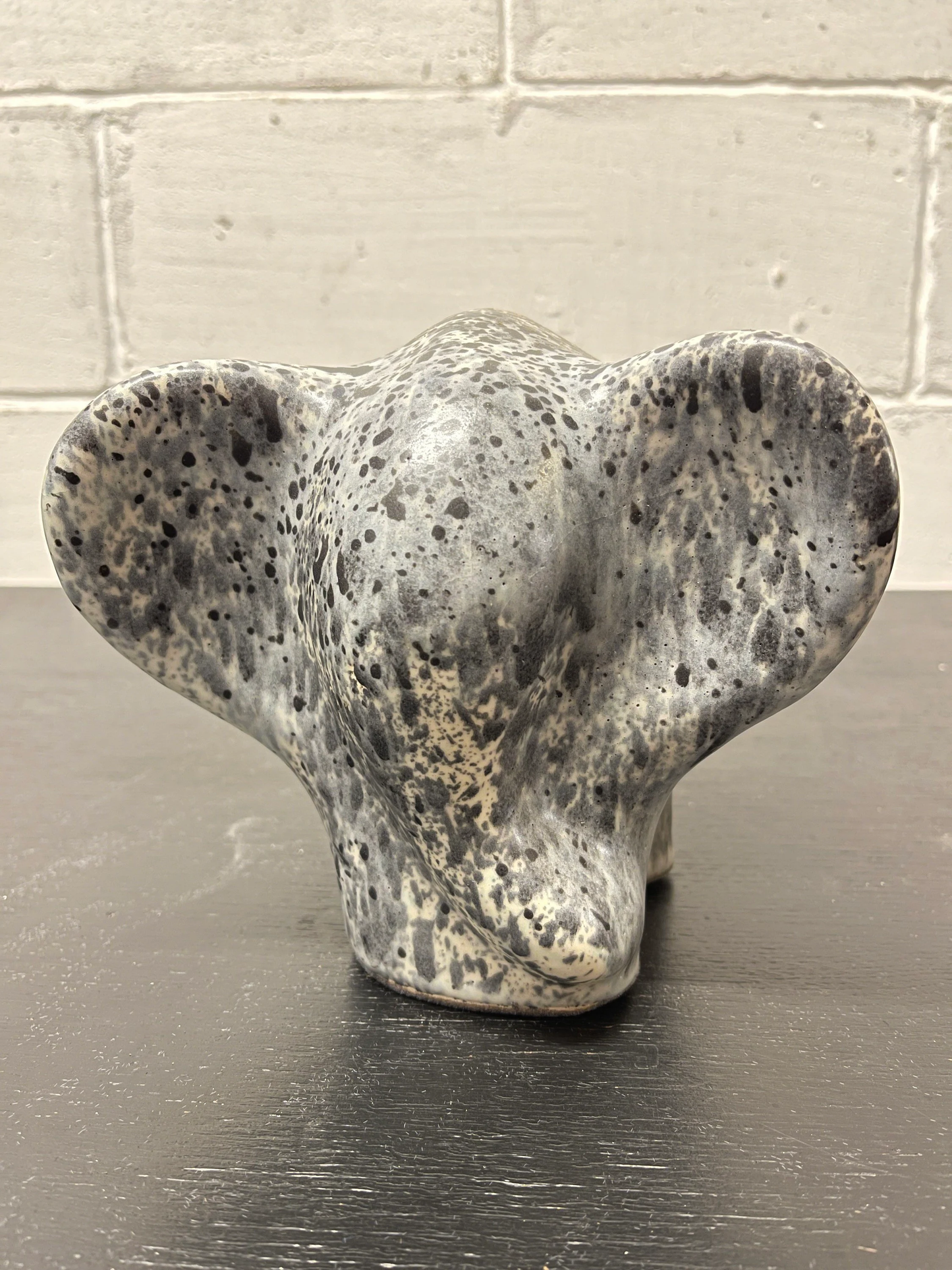 Otto Keramik Ceramic Elephant West German Pottery Fat Lava