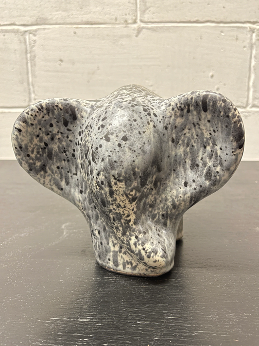 Otto Keramik Ceramic Elephant West German Pottery Fat Lava