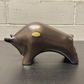 Otto Keramik Ceramic Bull West German Pottery Fat Lava