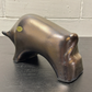 Otto Keramik Ceramic Bull West German Pottery Fat Lava