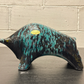 Otto Keramik Ceramic Bull West German Pottery Fat Lava