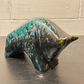 Otto Keramik Ceramic Bull West German Pottery Fat Lava