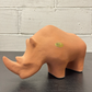 Exclusive Otto Keramik Ceramic Rhino West German Pottery Fat Lava