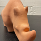 Exclusive Otto Keramik Ceramic Rhino West German Pottery Fat Lava