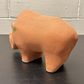 Exclusive Otto Keramik Ceramic Rhino West German Pottery Fat Lava