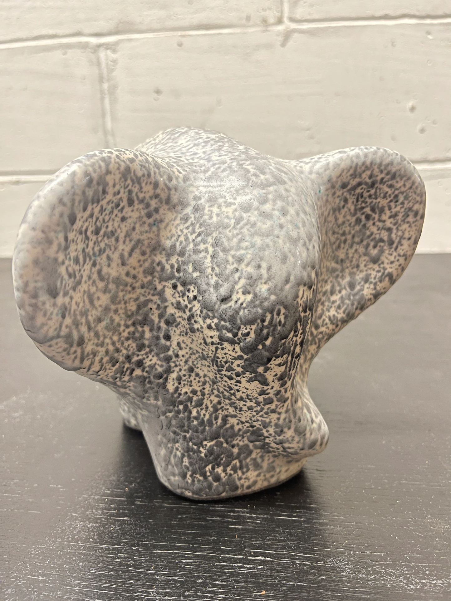 Otto Keramik Ceramic Elephant West German Pottery Fat Lava