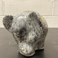 Otto Keramik Ceramic Elephant West German Pottery Fat Lava