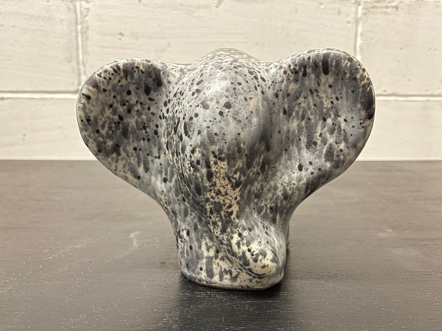 Otto Keramik Ceramic Elephant West German Pottery Fat Lava