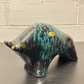 Otto Keramik Ceramic Bull West German Pottery Fat Lava