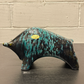 Otto Keramik Ceramic Bull West German Pottery Fat Lava