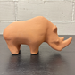 Exclusive Otto Keramik Ceramic Rhino West German Pottery Fat Lava
