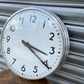 Vintage 1950s Industrial Factory Clock By ITR
