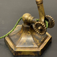 Rare Early 1900s Hexagonal Based Brass Piano Lamp By John Dugdill & Co
