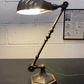 Rare Early 1900s Hexagonal Based Brass Piano Lamp By John Dugdill & Co