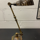 Rare Early 1900s Hexagonal Based Brass Piano Lamp By John Dugdill & Co