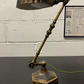 Rare Early 1900s Hexagonal Based Brass Piano Lamp By John Dugdill & Co