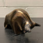 Otto Keramik Ceramic Bull West German Pottery Fat Lava
