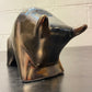 Otto Keramik Ceramic Bull West German Pottery Fat Lava