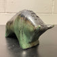 Otto Keramik Ceramic Bull West German Pottery Fat Lava