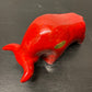 Otto Keramik Ceramic Bull West German Pottery Fat Lava