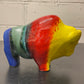 Otto Keramik Ceramic Bull West German Pottery Fat Lava