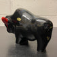 Otto Keramik Ceramic Bull West German Pottery Fat Lava