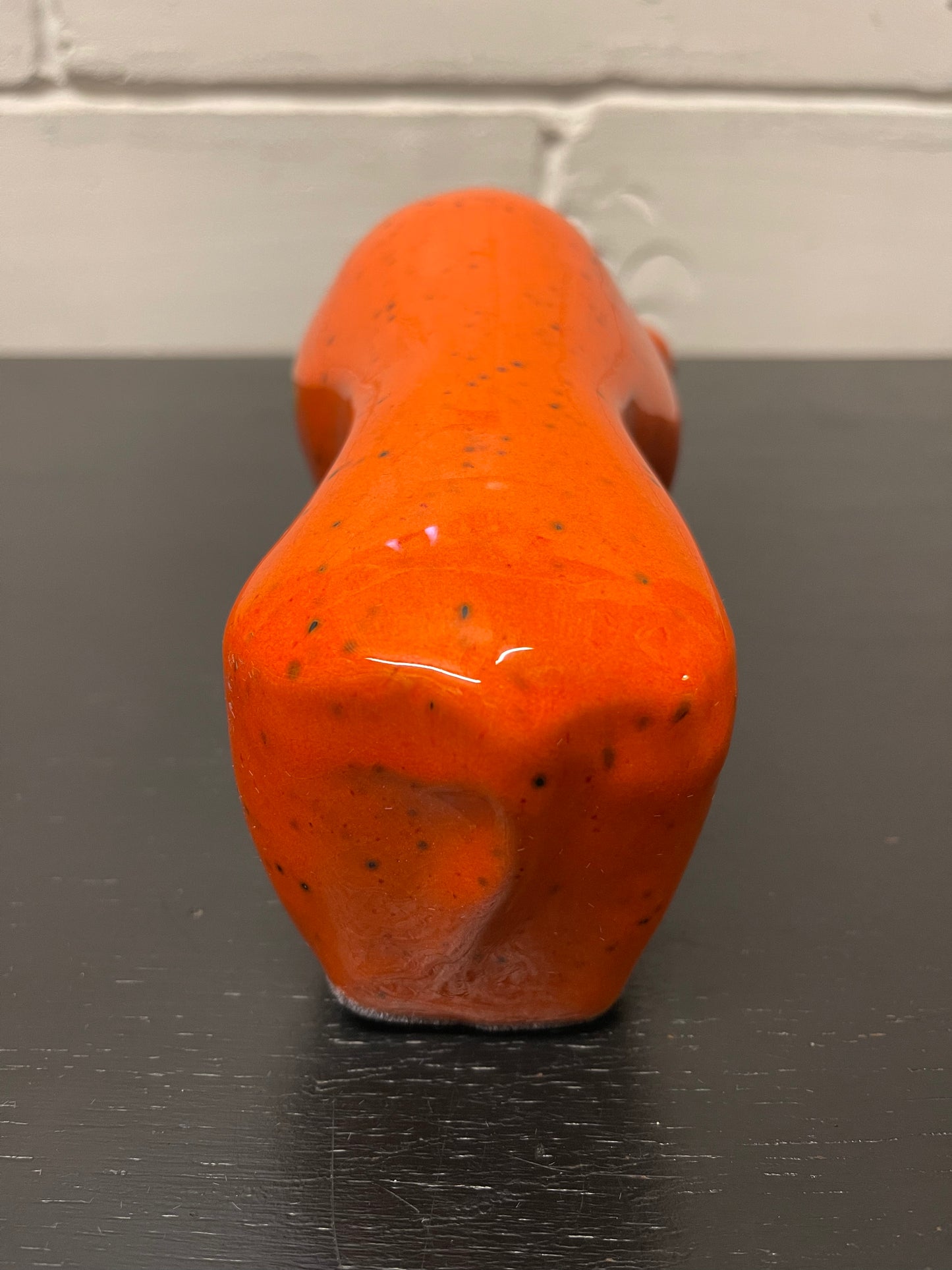Otto Keramik Ceramic Bull West German Pottery Fat Lava